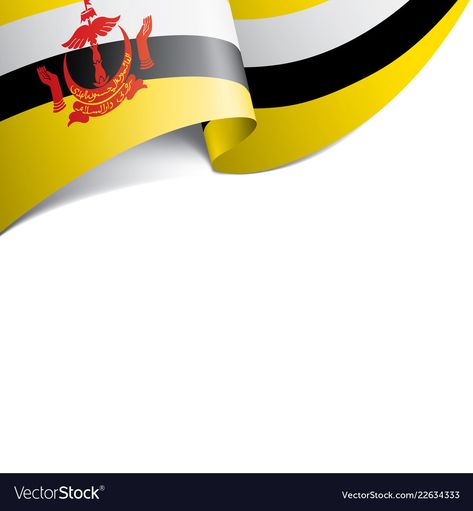 Brunei Flag, Flag Vector, National Flag, A White Background, Brunei, Png Images, White Background, Vector Images, Vector Free