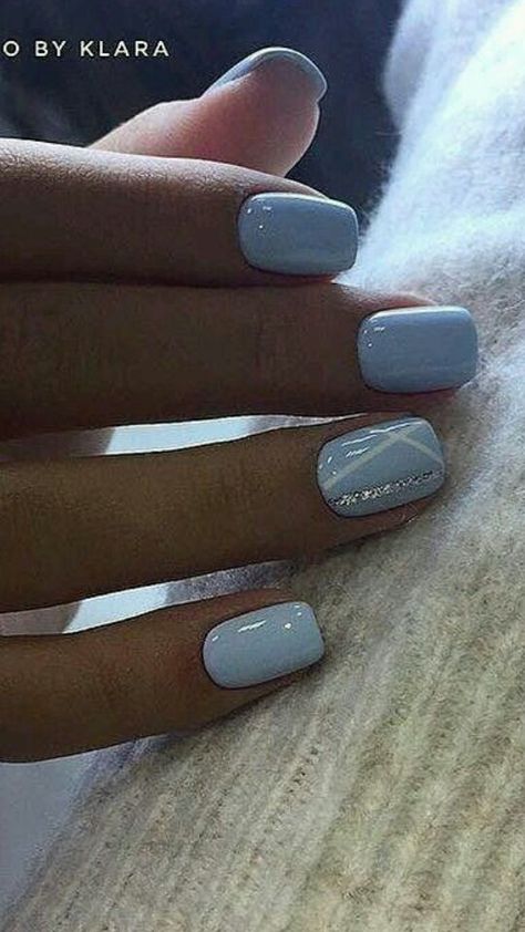 I like the diamond design Blue Nail Art Designs, Nagellack Trends, Blue Nail Art, Makijaż Smokey Eye, Blue Nail, Winter Nail Designs, Winter Nail, Manicure Y Pedicure, Fabulous Nails