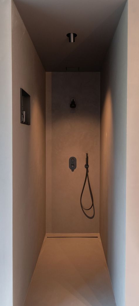 prado light + ventilation long in shower. 📍Location: Temse, Belgium. Van Bathroom, Bathroom Lighting Ideas, Shower Light, Bathroom Ventilation, Shower Lighting, Bathroom Inspo, Scandinavian Home, Lighting Ideas, Architectural Design