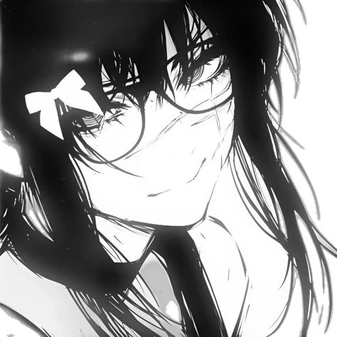 White Profile Aesthetic, Pfp Girl Black And White, Manga Girl Icon Black And White, Manga Pfp Girl Icon, Black And White Girl Pfp, Anime Icon Black And White, White And Black Anime Pfp, Pdp Manga Aesthetic, Pfp Anime Black And White