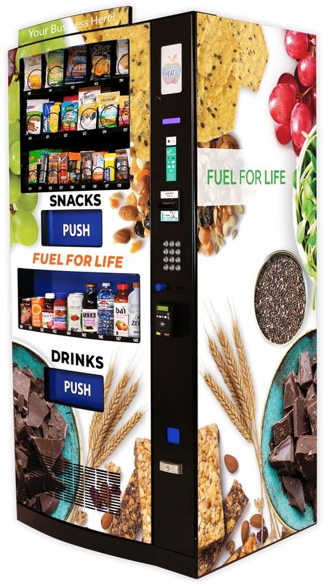 Healthy Vending Machines, Food Vending Machines, Vending Machine Design, Vending Machines For Sale, Vending Machine Snacks, Vending Machine Business, Healthy Snack Options, Low Calorie Snacks, Snack Options