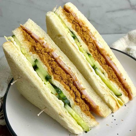 Pork Floss Sandwich Sandwich Cafe, Swiss Roll Cakes, Pork Floss, Pork Jerky, Steamed Pork, Crispy Crackers, Roll Cakes, Chinese Cooking Wine, Cold Sandwiches