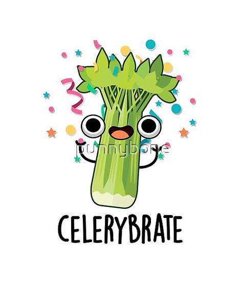 Celery-brate Cute Veggie Celery Pun features a cute bunch of celery celebrating.Perfect pun gift for family and friends who love cute veggie celery puns. Celery Drawing, Veggie Puns, Cute Happy Quotes, English Jokes, Funny Food Puns, Cute Puns, Pun Card, Pun Gifts, Rock Painting Designs