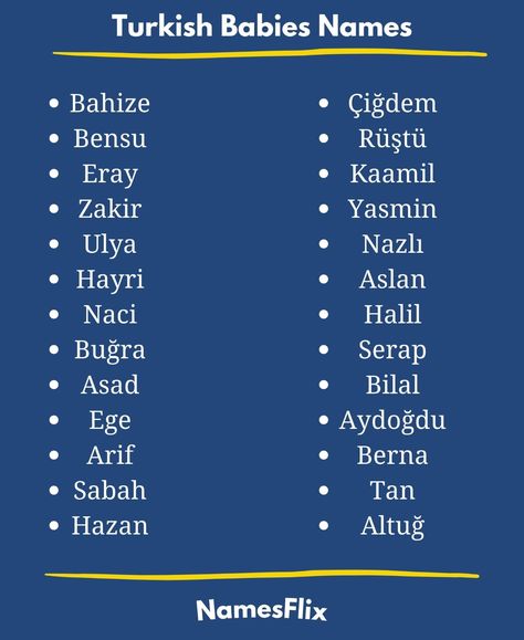 Turkish Baby Names Turkish Names Boys, Turkish Names With Meaning, Turkish Baby Names, Turkish Boy Names, Turkish Names, Muslim Names, Names For Girlfriend, Baby Name Ideas, Muslim Boy Names