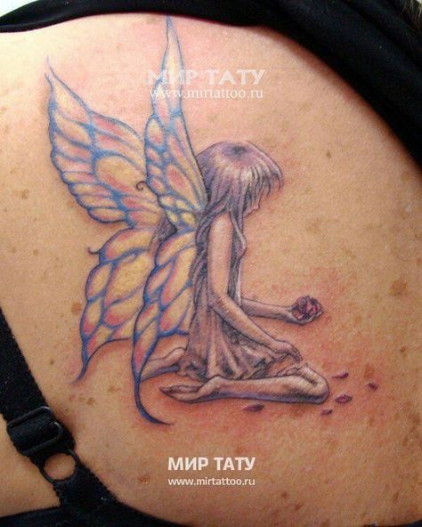 Tattoos Fairy, Pixie Tattoo, Fairy Tattoos, 30 Tattoo, Rose Drawing Tattoo, Fairy Tattoo Designs, Tattoo Heart, Foot Tattoos For Women, Angel Tattoo Designs