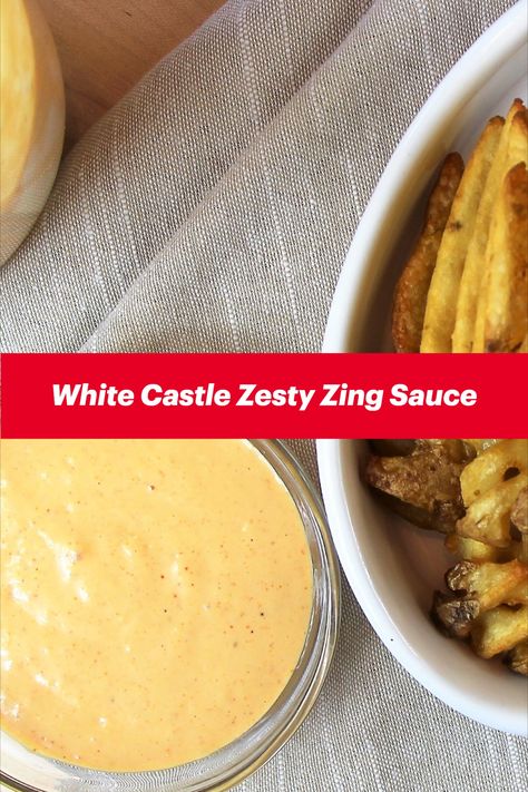 White Castle Zesty Zing Sauce Grab the recipe link https://www.itsonlyfood.biz/post/white-castle-zesty-zing-sauce Thanks for watching! To see the entire playlist for my fast-food recipe collection-click below https://www.youtube.com/playlist?list=PL-wgDUDllTpSGoUUNE54A9KvVUhwEqAd0 TO BROWSE AND SHOP MY 5-STAR RATED GOURMET SEASONING STORE, OR TO PRINT RECIPES FROM THE SHOW, HEAD OVER TO MY WEBSITE: http://www.itsonlyfood.biz/shop Homemade Zesty Sauce, Burger King Zesty Sauce Recipe, Zesty Pizza Sauce Recipe, Copycat Heinz 57 Sauce, Freddy’s Famous Fry Sauce, Zesty Sauce, White Castle, Cheese Sauce Recipe, Cooking Sauces