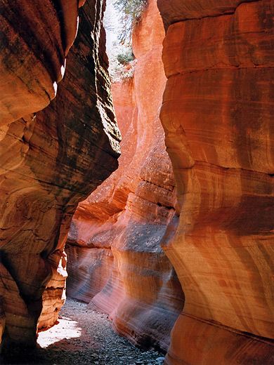 Peek-a-boo. Not to be confused with Peekaboo slot canyon. Car with sand tires required Travel Utah, Red Canyon, Earth Layers, Kanab Utah, Slot Canyons, Sandstone Wall, Utah Vacation, Zion National Park Utah, Red Earth