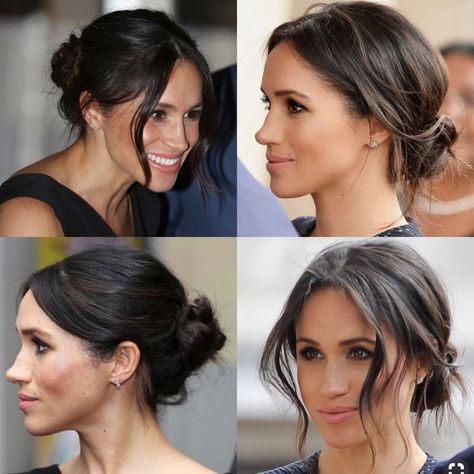 Meghan Markle Hair, Bun Hairstyles For Long Hair, Undercut Hairstyles, Trending Hairstyles, Wedding Hair And Makeup, Favorite Pins, Hair Dos, Meghan Markle, Gorgeous Hair