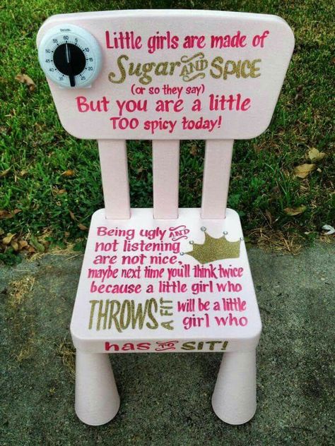 Time Out Chair, Eva Marie, Sugar And Spice, Time Out, Future Kids, Future Baby, Girl Nursery, Baby Love