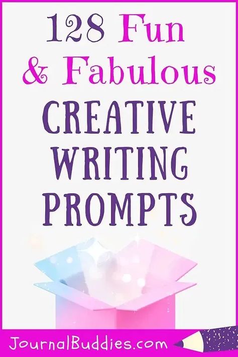 No matter which grade you teach or subject area you specialize in, you can use these creative writing journal prompts to keep your students inspired & motivated to write. #CreativeWritingJournalPrompts #CreativeWritingIdeas #JournalBuddies Fun Journal Prompts Creative Writing, Creative Writing Journal, Creative Writing For Kids, Essay Writing Examples, College Essay Examples, Free Writing Prompts, Journal Prompts For Kids, Creative Writing Ideas, Writing Prompts For Kids