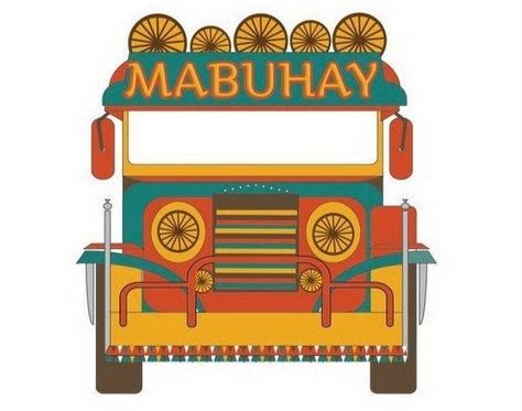 Filipino Design Ideas, Philippine Culture Poster, Philippines Painting, Philippines Drawing, Pinoy Party, Filipino Jeepney, Modern Philippines, Pinoy Fiesta, Paskong Pinoy