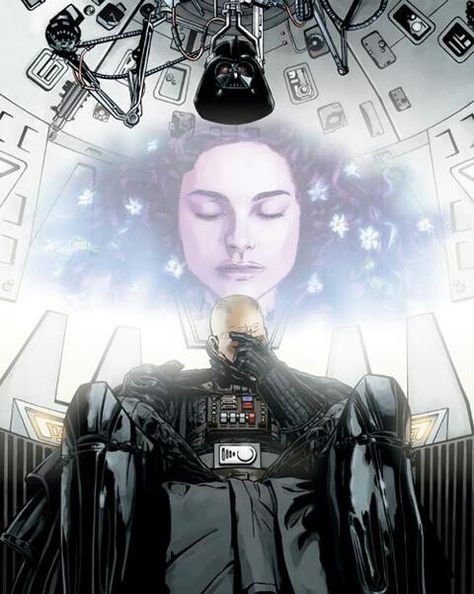 Darth Vader thinking about Padme Darth Vader Artwork, Darth Vader Pictures, Vader Wallpaper, Darth Vader Art, Darth Vader Wallpaper, Anakin Vader, Star Wars Sith, Star Wars Anakin, Star Wars Drawings