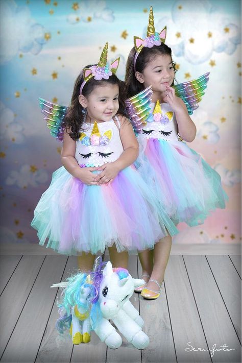 Unicorn Dresses For Kids, Old My Little Pony, Unicorn Dress Girls, Frozen Themed Birthday Cake, Beauty And Beast Birthday, Rainbow Unicorn Birthday Party, Rainbow Party Decorations, Rainbow Birthday Cake, Rainbow Unicorn Birthday