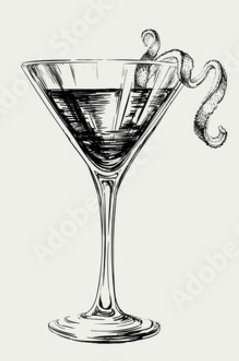 Mixology Tattoo Design, Mixology Tattoo, Cocktail Book, Black Paper, Mixology, Martini Glass, Pop Art, Tattoo Designs, Graphic Tees