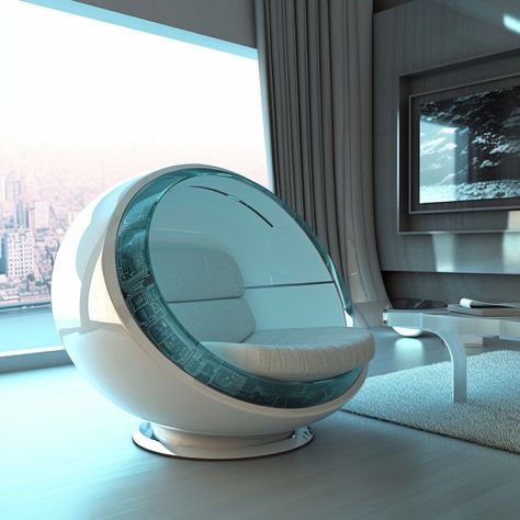 Soft Luxury Chairs Design for Your Home Room or Office School Futuristic Isometric, Futuristic Sofa, Futuristic Chair, Luxury Chair Design, Futuristic Room, Sleep Pod, 70s Interior, Luxury Furniture Sofa, Chairs Design