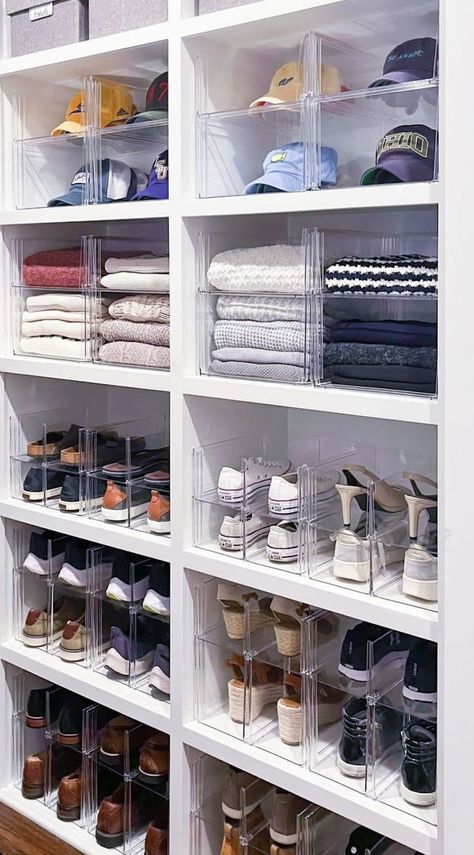 Closet Organisation, Master Closet Design, Ideas Closet, Organized Closet, Dream Closet Design, Closet Design Layout, Wardrobe Organisation, House Organisation, Closet Renovation