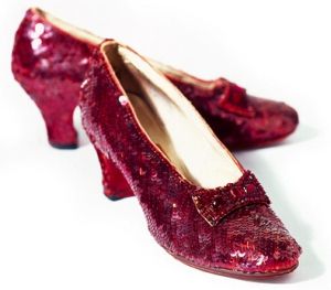 Authentic Wizard Of Oz Slippers: ‘Dorothy’s Shoes’ Red Film, Dorothy Gale, Film Props, Film Icon, Vintage Shoe, Ruby Slippers, Shoes Photo, The Wizard Of Oz, Judy Garland