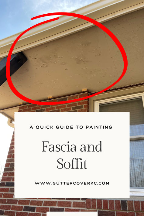 If your home still has wooden soffits and fascia, you will need to paint them. Over time, exposure to the natural elements causes wood to crack and warp as it expands and contracts. The paint begins to flake as the sun breaks down the chemical components in the paint and begins to degrade. Getting rid of this old paint and giving the soffit and fascia a new coat of paint provides a much-needed facelift. Soffit And Fascia, Protecting Your Home, Essential Tools, Quick Guide, Home Maintenance, Natural Elements, Curb Appeal, The Sun, With Confidence