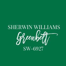 Sherwin Williams Greenbelt is a rich, bright kelly green. Kelly Green Door Exterior, Bright Green Office, Kelly Green Paint Color, Emerald Green Front Door, Charleston Houses, Doors Colors, Emerald Green Paint, Basement Closet, Paint Names