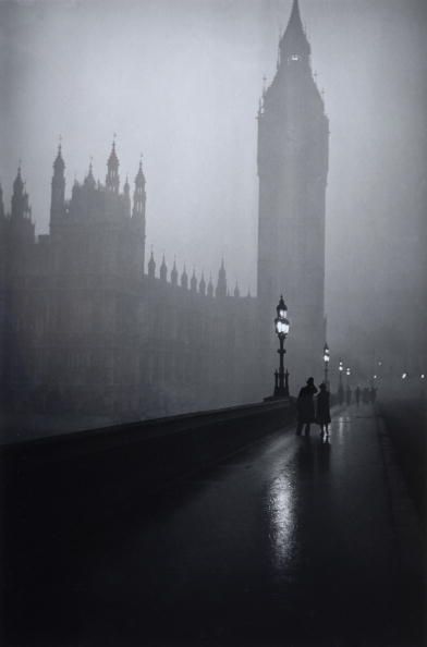 Foggy Weather, Foggy Day, City Of London, Big Ben, At Night, The City, Tower, Clock, London