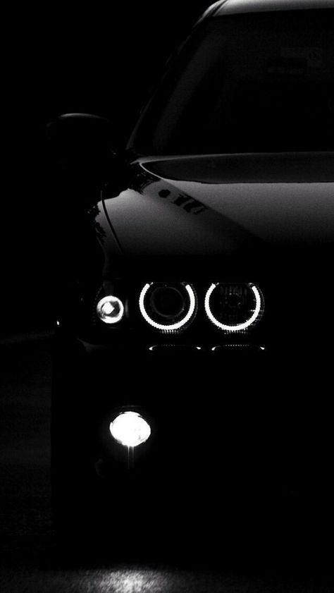 Bmw Angel Eyes, Black Car Wallpaper, Dream Cars Lamborghini, Xe Ducati, Serie Bmw, Dream Cars Bmw, Bmw Wallpapers, Car Backgrounds, Pimped Out Cars