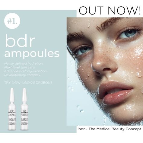 Experience the Future of Skincare ✨⁠ ⁠ We are proud to introduce the ultimate skincare indulgence from bdr® Medical Beauty: the Hyaluron Ultra and Stem Cell Booster ampoules. 🎊 These opulent formulations represent the height of scientific innovation and luxury, designed to completely transform your skin with unparalleled efficacy. ⁠ ⁠ 💧 Hyaluron Ultra delivers a surge of deep, lasting hydration, instantly revitalizing and plumping your skin with a luminous, youthful glow that only true luxury... Cell Rejuvenation, Stem Cells, In The Heights, The Future, Medical, Skin Care, Skin, Beauty, Quick Saves