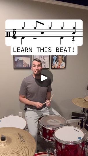 Drum Lessons For Beginners, Drum Notes, Drum Beats, Time Signature, Play Drums, Drums Sheet, Drum Lessons, Bass Drums, How To Play Drums