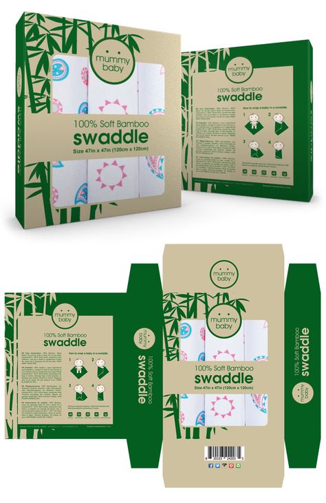 Baby Bamboo Swaddle Packaging Template http://www.dlayouts.com/template/882/baby-bamboo-swaddle-packaging-template Bamboo Packaging, Bamboo Box Packaging, Baby Food Packaging Design, Bamboo Illustration Design, Soap Packaging Design, Baby Products Packaging, Baby Bamboo, Packaging Template Design, Bamboo Box