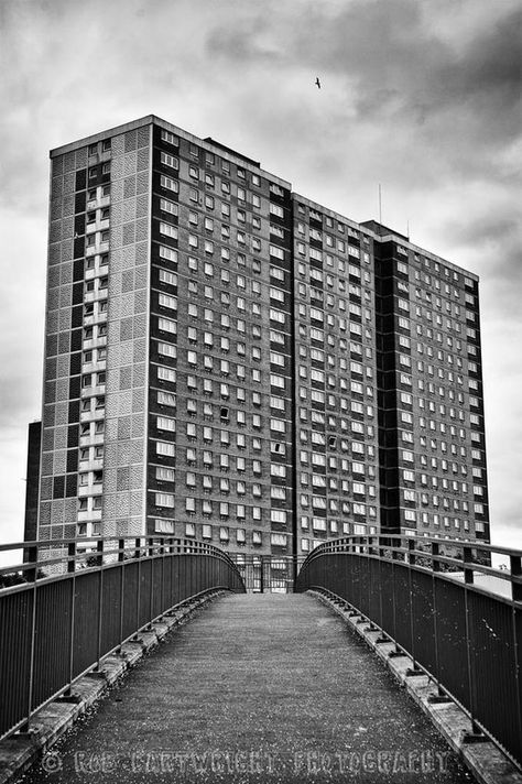 Glasgow Architecture, Environment Photography, Wednesday 13, Brutalism Architecture, Building Photography, Tower Block, Apartment Architecture, Brutalist Architecture, Urban Environment