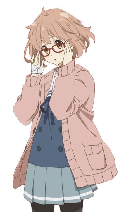 Mirai Kuriyama | Anime - Beyond the Boundary | Birthday - March 31 General Aesthetic, Mirai Kuriyama, Beyond The Boundary, Adventure Time Characters, Kyoto Animation, Chibi Characters, Anime Fandom, Manga Characters, Anime Angel