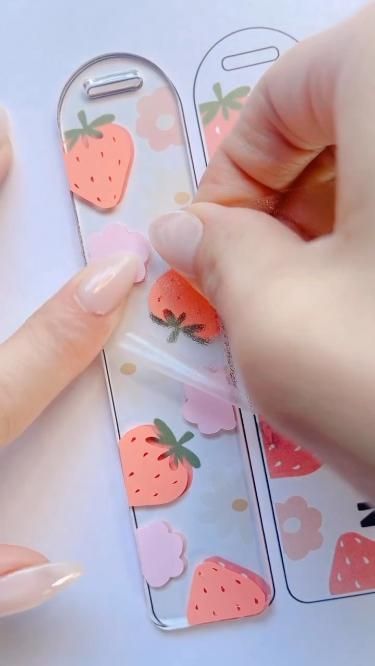 - perfect for your planner, notebook, or scrapbook! #bookmarks #svg . #Bookmark_Svg #Free_Svg_For_Cricut #Bookmarks_Diy #Handmade_Bookmarks_Diy Bookmark Svg, Cricut Projects Easy, Handmade Bookmarks Diy, New Fruit, Planner Notebook, Diy Bookmarks, Cricut Tutorials, Diy Creative Crafts, Personalized Stickers