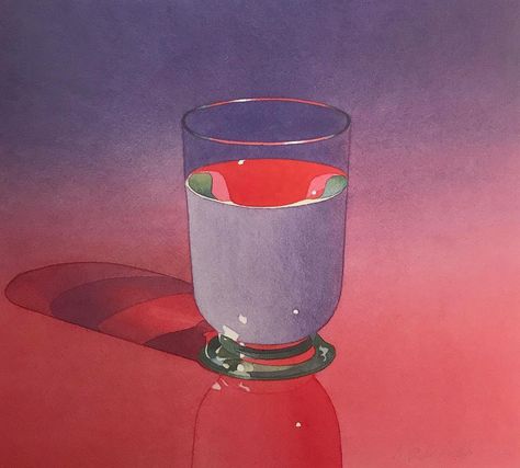 PRΞSS on Instagram: “from “mark adams”, 1985. 116pp. sold. longtime followers of this feed know we turn to mark adams (and his wife and fellow artist, beth van…” Mark Adams, Mark Adam, Glass Illustration, Book Painting, Private Library, New Retro Wave, Sight Unseen, Cool Books, Retro Futurism