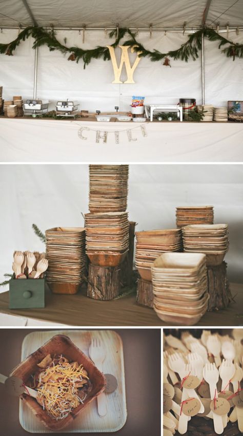 Wedding Chili Bar, Chili Wedding Reception, Chili Bar Wedding, Chili Bar Wedding Reception, Chili Buffet Bar, Wedding Soup Bar, Chili Bar Baby Shower Ideas, Soup Bar Wedding, Outdoor Winter Wedding Ideas