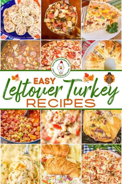 Slow Cooker Turkey Breast (Bone-In) - Plain Chicken Turkey Leftover Recipes, Plain Chicken Recipes, Easy Leftover Turkey Recipes, Baked Sandwiches, Easy Turkey Recipes, Leftover Ideas, Slow Cooker Turkey Breast, Thanksgiving Leftover Recipes, Thanksgiving Leftover