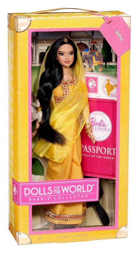 Amazon.com: Barbie Collector Dolls of The World India Doll - I had the India Barbie but she had a pink sarong. Barbie Goddess, Indian Barbie, Dolls Of The World, Barbie Vibes, Barbie Dolls For Sale, Barbie Ideas, Barbie Collector Dolls, Ladies Room, Boho Earring