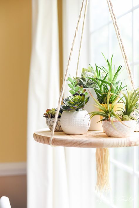 Plant Stand Ideas, Hanging Plants Diy, Support Pour Plante, Plant Stands Outdoor, Hanging Plants Indoor, Stand Ideas, Diy Plant Stand, Diy Ikea, Best Indoor Plants