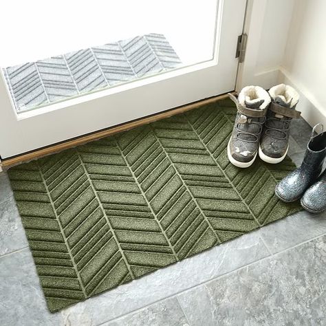 Christmas Doormats | Williams Sonoma Layered Welcome Mat, Coastal Condo, Table Setting Inspiration, Christmas Doormat, Organization Furniture, Outdoor Door, Holiday Kitchen, Welcome Door Mats, Personalized Door Mats