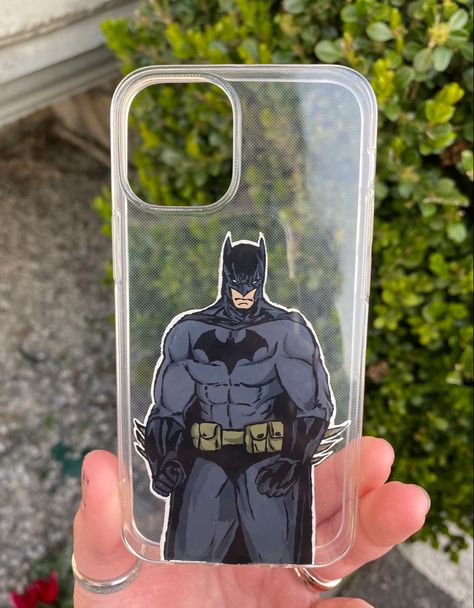 Cover per iphone 12 mini #batman #dccomics #phonecase #handmade Batman Phone Case, Batman Phone, Batman Case, Phone Covers Diy, Self Portrait Poses, Portrait Poses, Phone Cover, Batman, Phone Cases