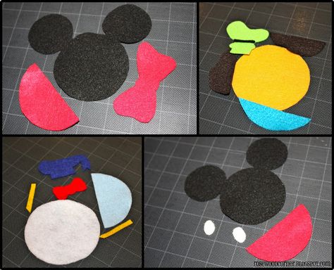 Rosewood Corner: Disney Inspired Felt Christmas Tree Disney Felt Ornaments, Felt Christmas Trees, Mickey Mouse Ornaments, Felt Ornaments Diy, Diy Felt Christmas Ornaments, Disney Diy Crafts, Disney Christmas Decorations, Disney Christmas Tree, Disney Christmas Ornaments