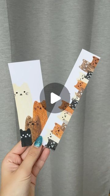 Paper Crafts Bookmarks, Cat Bookmarks Diy, Bookmark Craft Diy, Painted Bookmarks Ideas, How To Make Christmas Cards, Acotar Instagram, Kira Goode, Simple Bookmark Ideas, Easy Watercolor Bookmarks