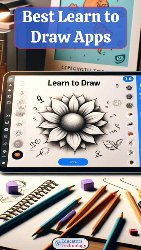 🎨 Unleash your students' creativity with our top picks for learn-to-draw apps! Perfect for integrating art into your curriculum and giving wings to imagination. ✏️🌈 #ArtEducation #EdTech #CreativeLearning #educatorstechnology https://www.educatorstechnology.com/2017/11/learn-to-draw-apps.html Free Drawing Apps, Good Drawing Apps, Best Free Ipad Apps, Free Learning Apps, Drawing Apps, Art Tut, App Drawings, Best Free Apps, Creative Apps