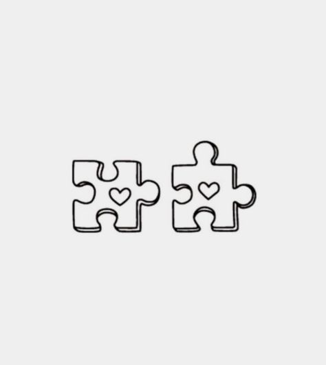 Jigsaw Tattoo Puzzle Pieces, Infinity Puzzle Piece Tattoo, Fine Line Puzzle Piece Tattoo, Puzzle Piece Matching Tattoos, Hopscotch Tattoo, Puzzle Matching Tattoos, Puzzle Couple Tattoo, Puzzle Piece Tattoo Family, Tattoo Puzzle Piece