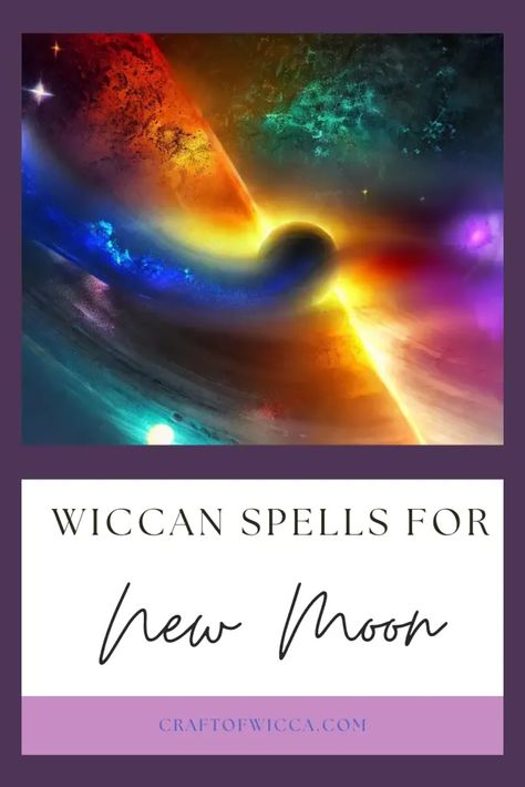 New Moon Protection Spell, Spells For The New Moon, New Moon Spells, Witchy Goddess, Moon Capricorn, Full Moon Spells, New Moon Phase, Manifestation Spells, Moon Meaning