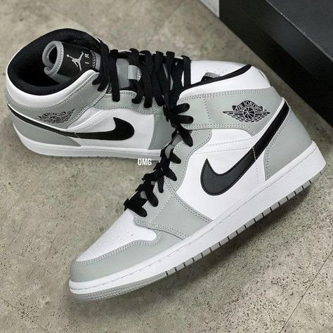 Airforce Jordan 1, Jordans 1 Gray, Air Jordan Grey Outfit, Jordans 1 Smokey Grey, Light Grey Jordans, Air Jordan 1 Grey Outfit, Nike Air Jordan 1 Smokey Grey, Air Jordans Gray, Grey Nike Jordans