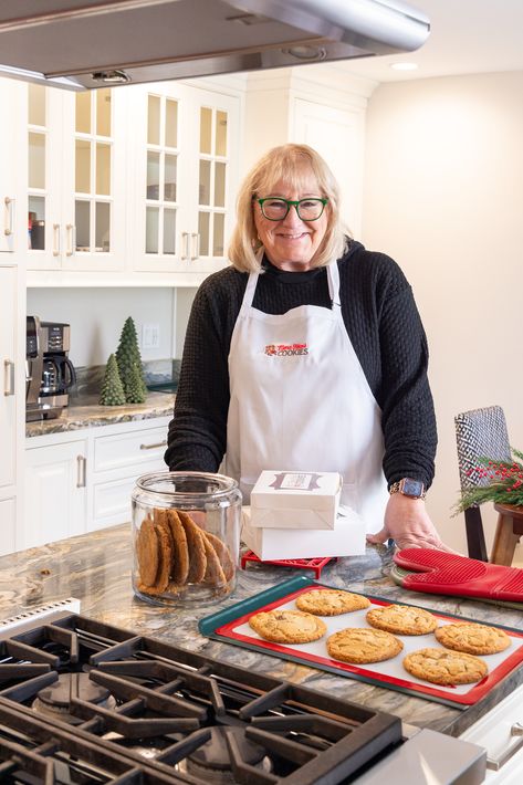 Look out Santa, Kansas City Chiefs' and Philadelphia Eagles' Fans are getting the Cookies this Year - Aramark Bake Sale Chocolate Chip Cookies, Momma Kelce Cookies, Mama Kelce's Best Chocolate Chip Cookies, Donna Kelce Chocolate Chip Cookies, Best Cookies For Bake Sale, Mama Kelce Cookie Recipe, Donna Kelce Cookie Recipe, Kelce Cookies, Donna Kelce