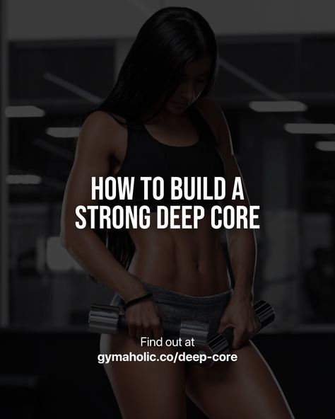 Deep Core Exercises, Weak Core, Core Workout Routine, Ab Muscles, Simple Workout Routine, Easy Exercise, Deep Core, Strong Back, Core Work