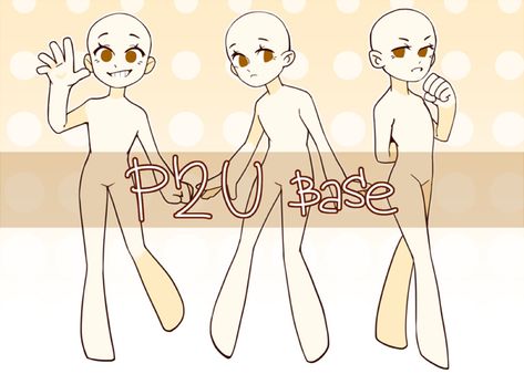 Chibi Base, Base Anime, 캐릭터 드로잉, Chibi Drawings, Body Poses, Art Base, Art Poses, Art Tutorials Drawing, Anime Poses Reference