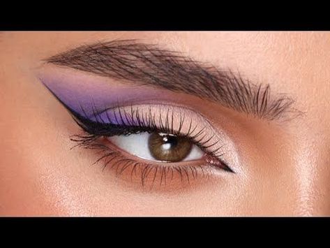 Lilac Makeup Look, Lavender Eye Makeup, Lilac Eye Makeup, Lilac Makeup, Bday Makeup, Eyes Liner, Eyeshadow Liner, Prom Makeup For Brown Eyes, Purple Eyeshadow Looks