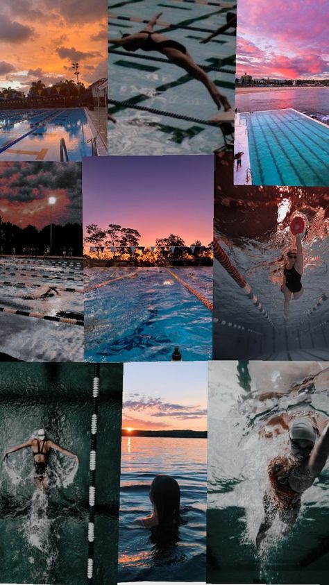 If your a real swimmer you'll get what this means 💯🫶🩵 Swim Wallpaper Swimmers, Swim Astethic, Swimming Wallpaper, Swimmer Aesthetic, Sport Background, Swimming World, I Love Swimming, Swimmers Life, Swim Life