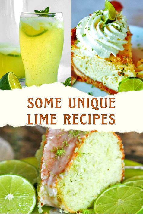 We asked friends around the office to share their favorite recipes using limes. Here’s what they came up with...

How To Make Lemonade With Lime Juice

Ingredients:

• 1 cup sugar

• ½ cup water

• ¼ cup fresh lime juice

Step 1: Combine sugar, water and lime juice in a saucepan over medium heat until sugar dissolves. Reduce heat to low.

Step 2: Simmer mixture 20 minutes or until it reaches 180 degrees F.

Step 3: Remove pan from heat, cover and let cool slightly. How To Use Up Limes, Sweet Lime Recipes, What To Do With Extra Limes, Recipes With Lime Juice, Recipes Using Limes, What To Do With Limes, Lime Juice Benefits, Lime Treats, Lime Juice Recipes